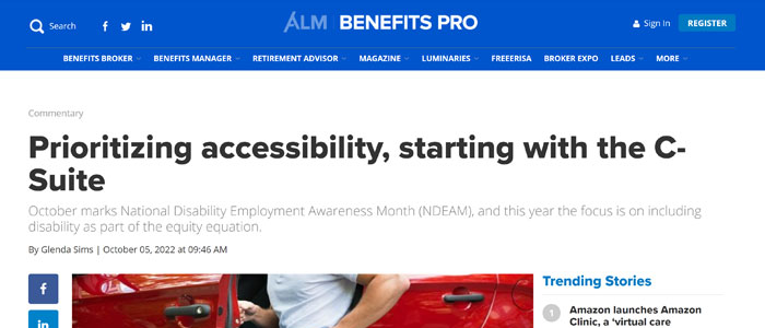 benefits pro prioritizing a11y c suite